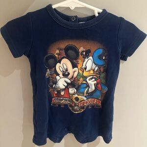 Disney Mickey & Donald Navy Baby Romper